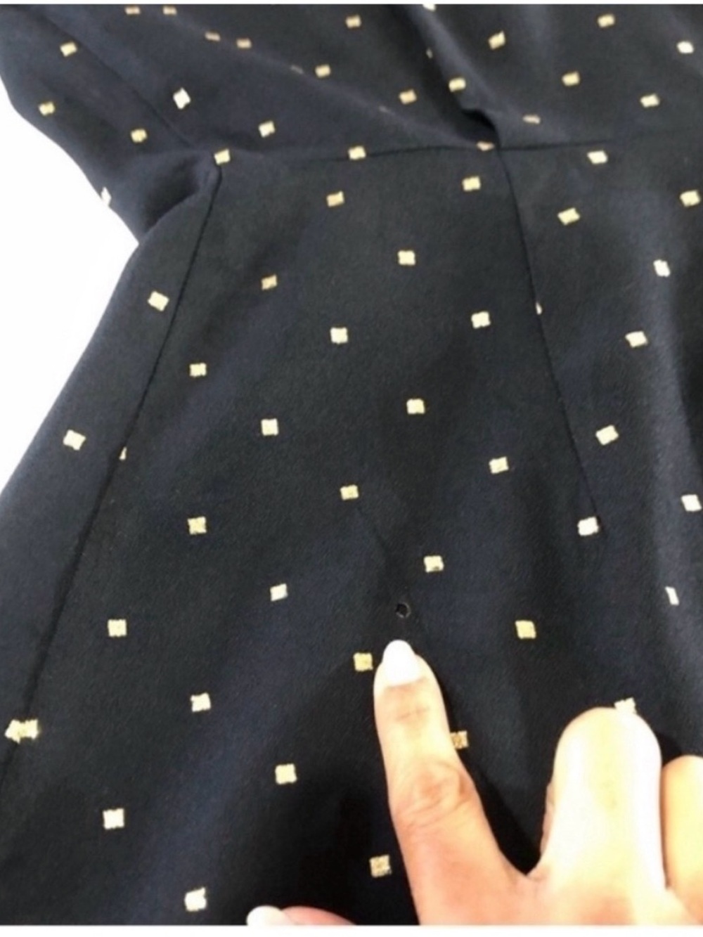 Vintage Sequel oversized jacket/blazer V-neck tie front black - Picture 5 of 16